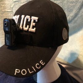 The Police Cap W/Camera Clips Front